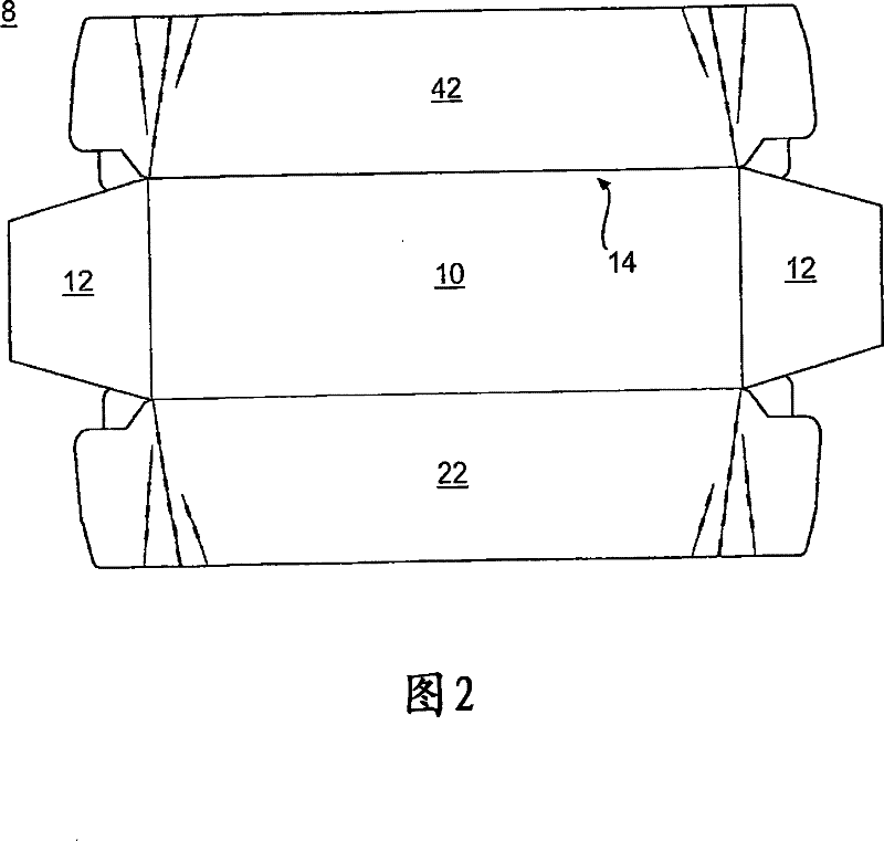 Cartons with dispenser sections, blank and method for opening carton