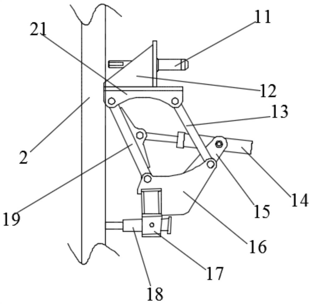 Geotechnical engineering foundation pit anti-collapse stable supporting structure