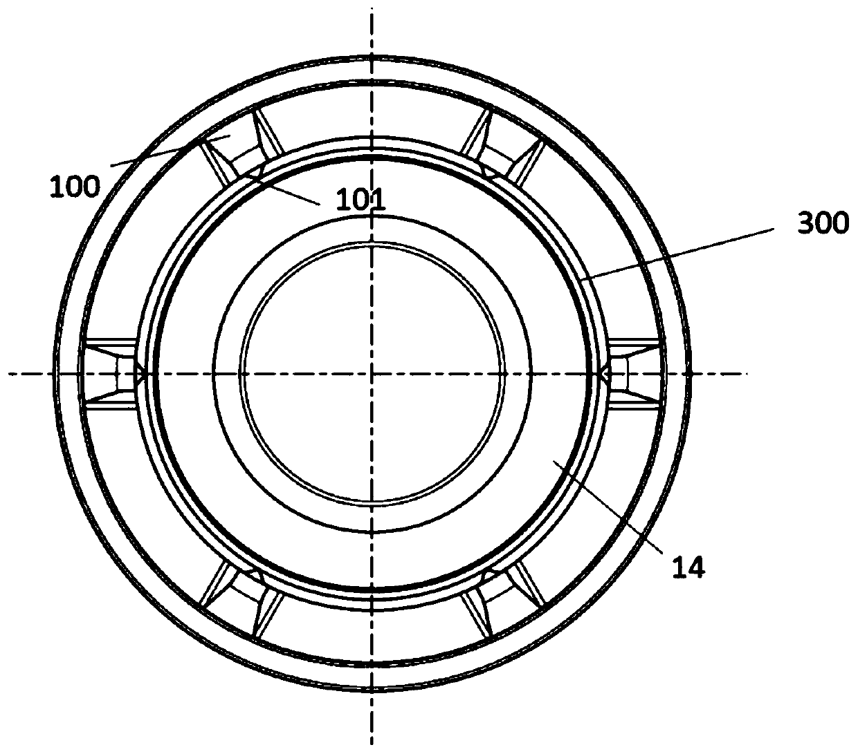 Differential pressure valve assembly