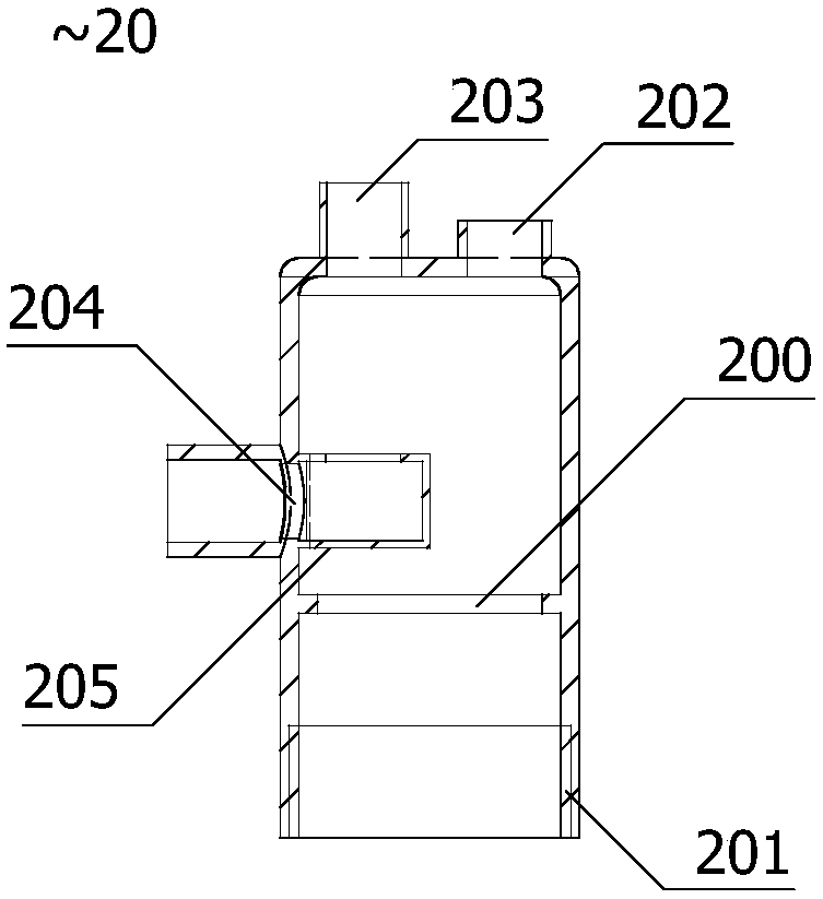 Oil-immersed transformer containing treating device