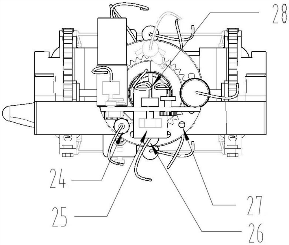 Operating frame erecting tool