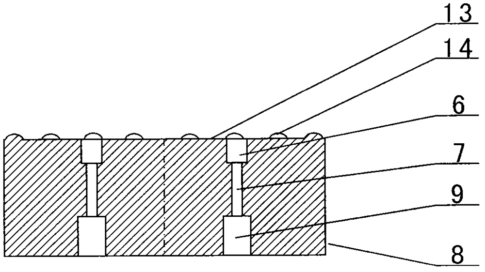 Drawing method for hollow silicon core