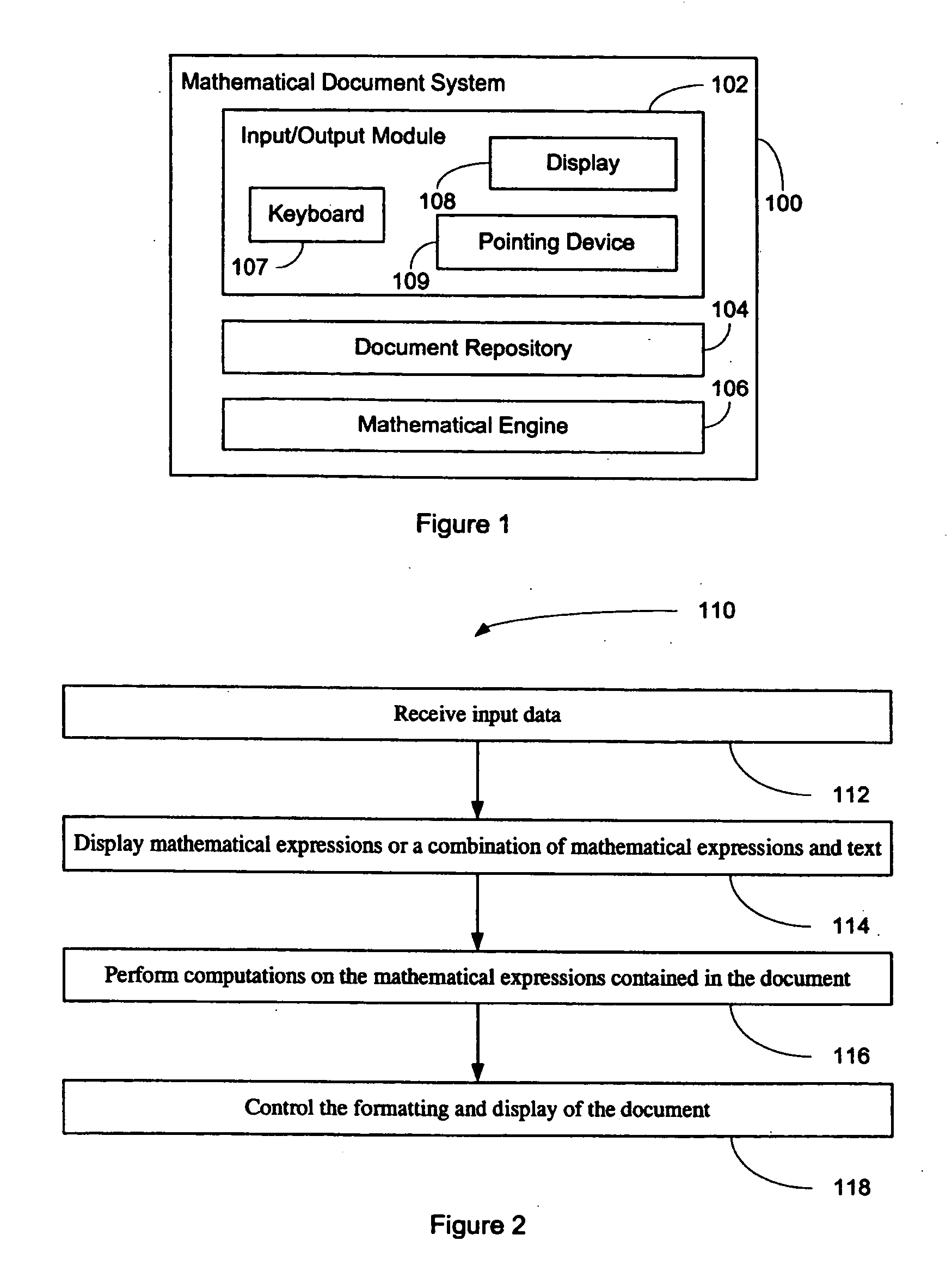 System and method for creating and presenting mathematical documents