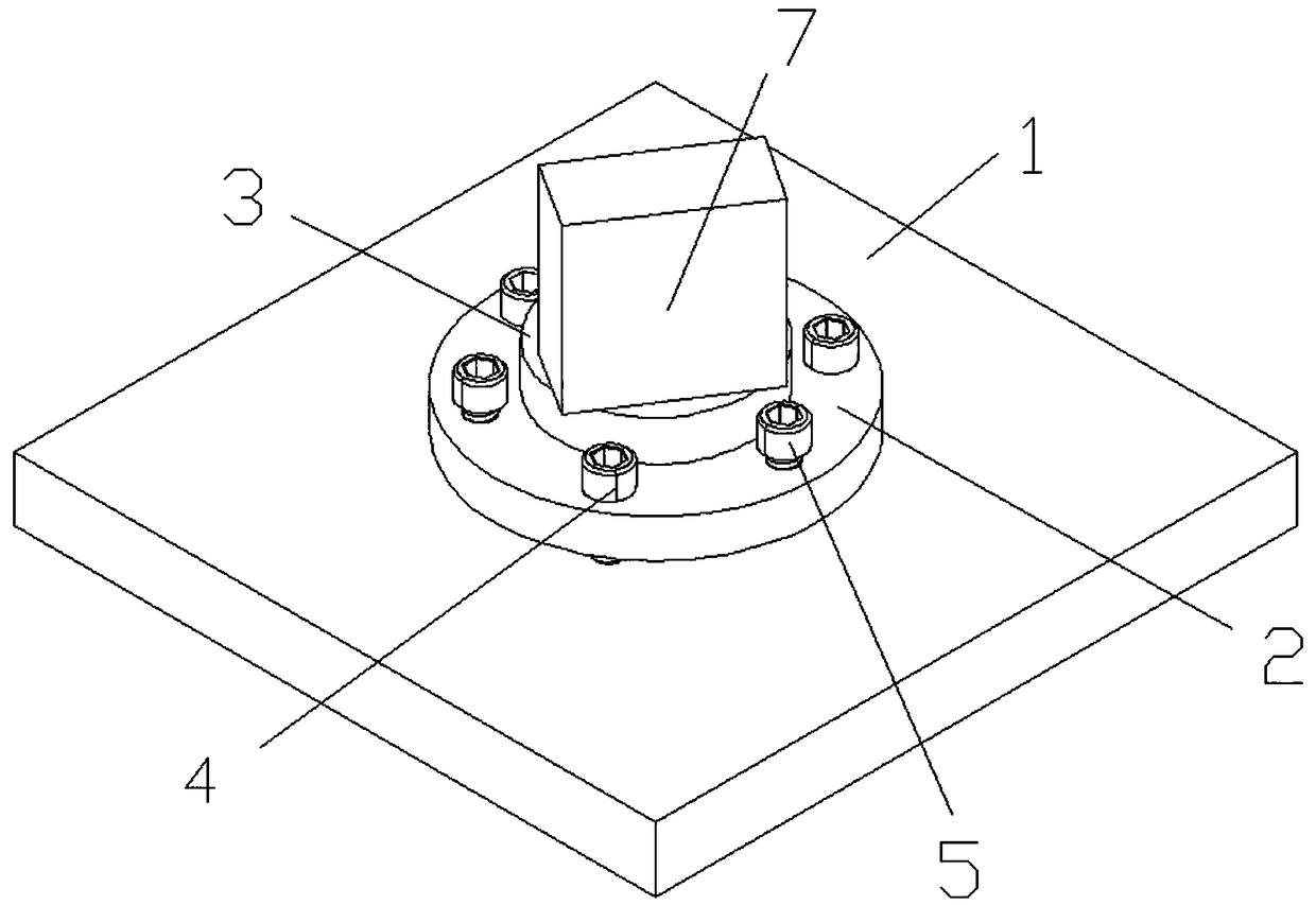 Adjusting and fixing mechanism of optical element