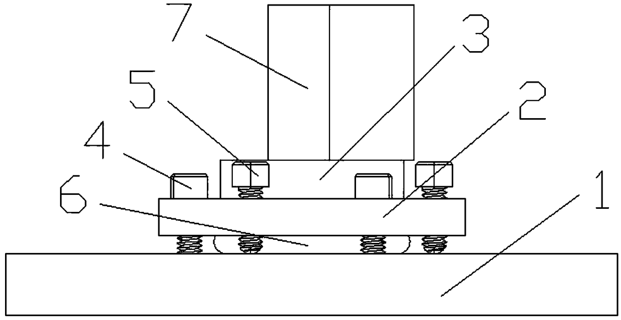 Adjusting and fixing mechanism of optical element