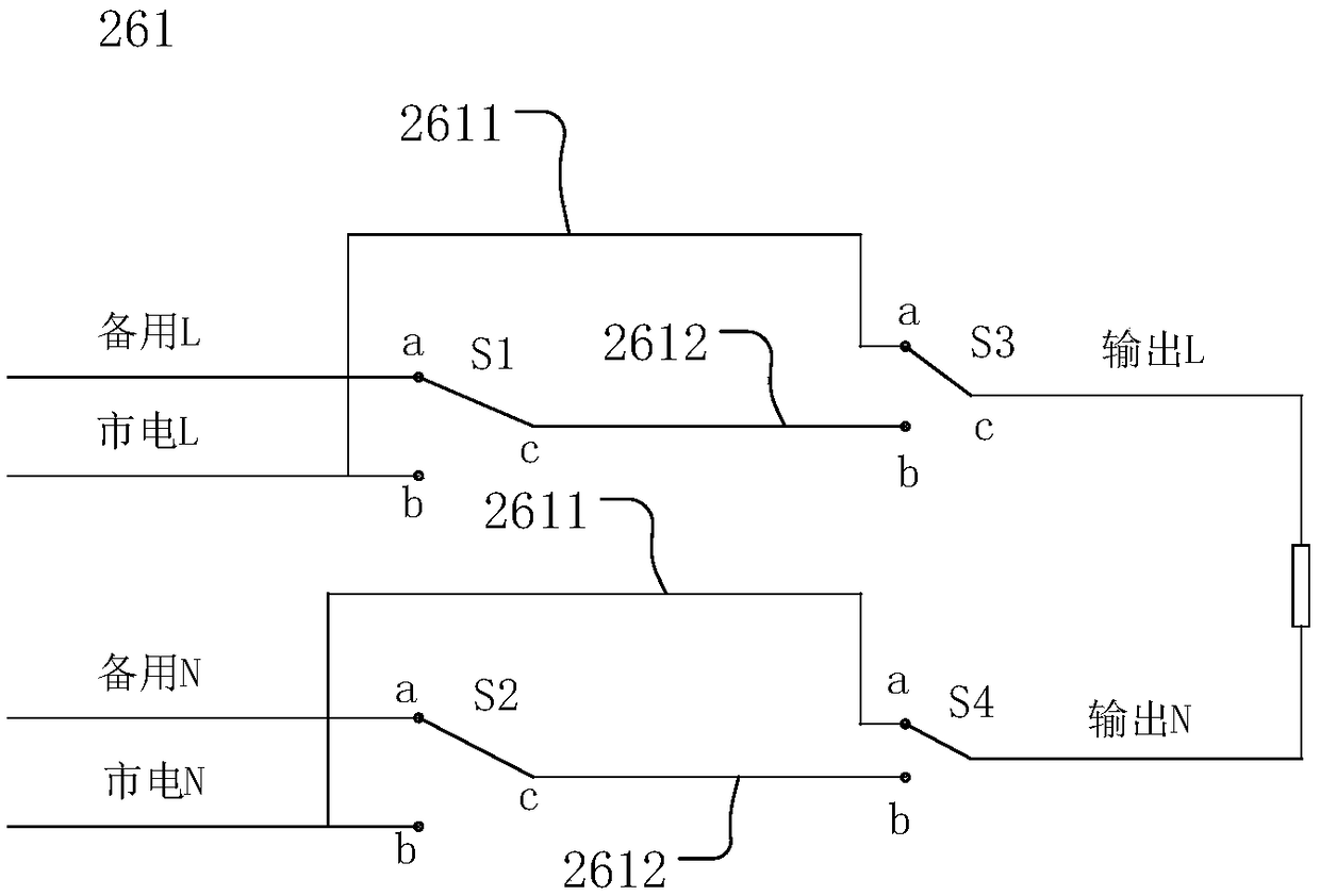 Backup power supply system and backup power supply device