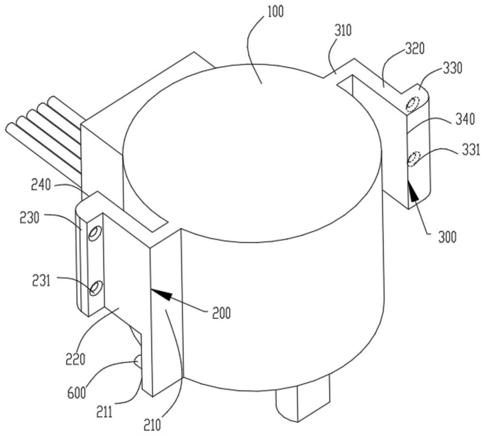 Motor mounting assembly and air conditioner