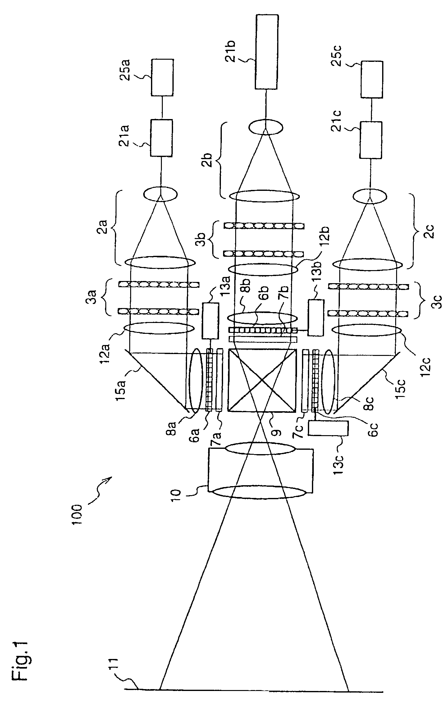 Two-dimensional image display device