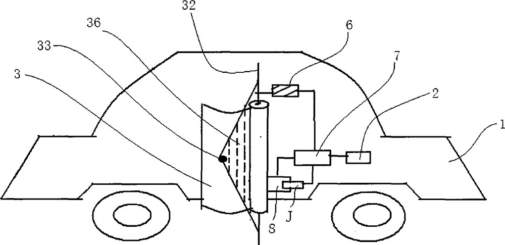 Automobile provided with auxiliary door opening and closing device