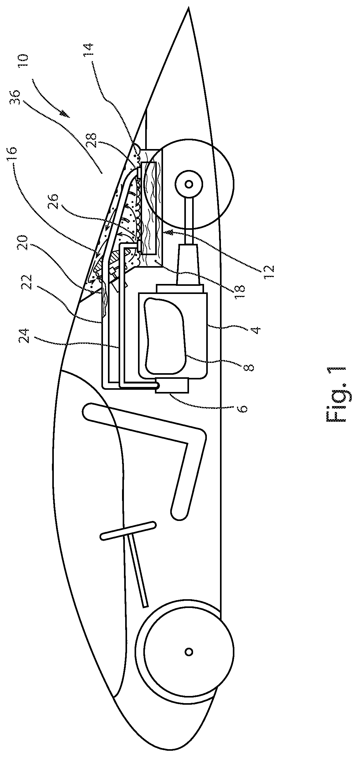 Alternative method of heat removal from an internal combustion engine