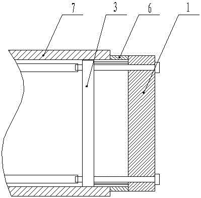 Anchor equipment and anchoring method for tension connection of partially prestressed electric poles