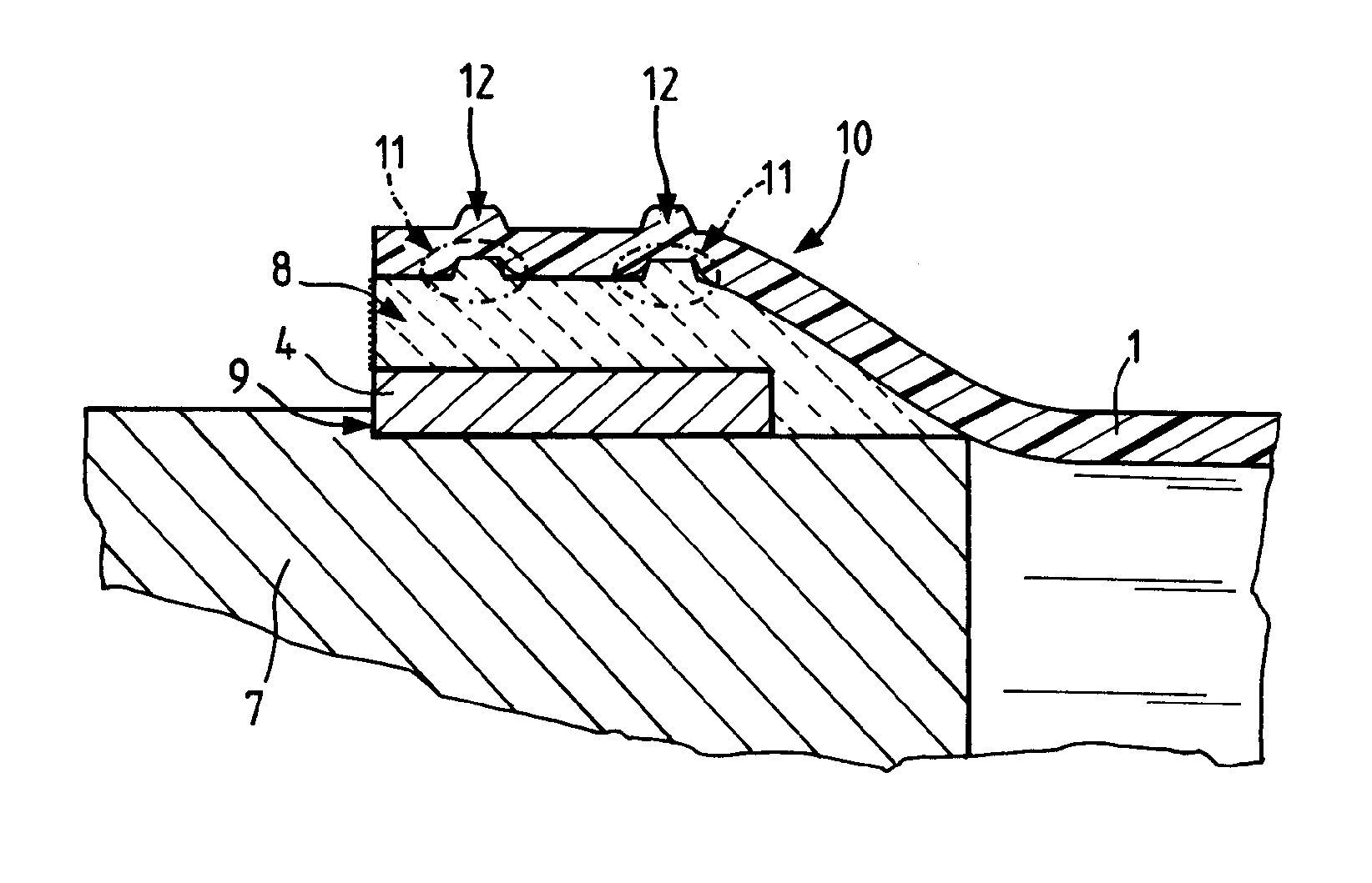 Plastic hollow part and method for the manufacture thereof