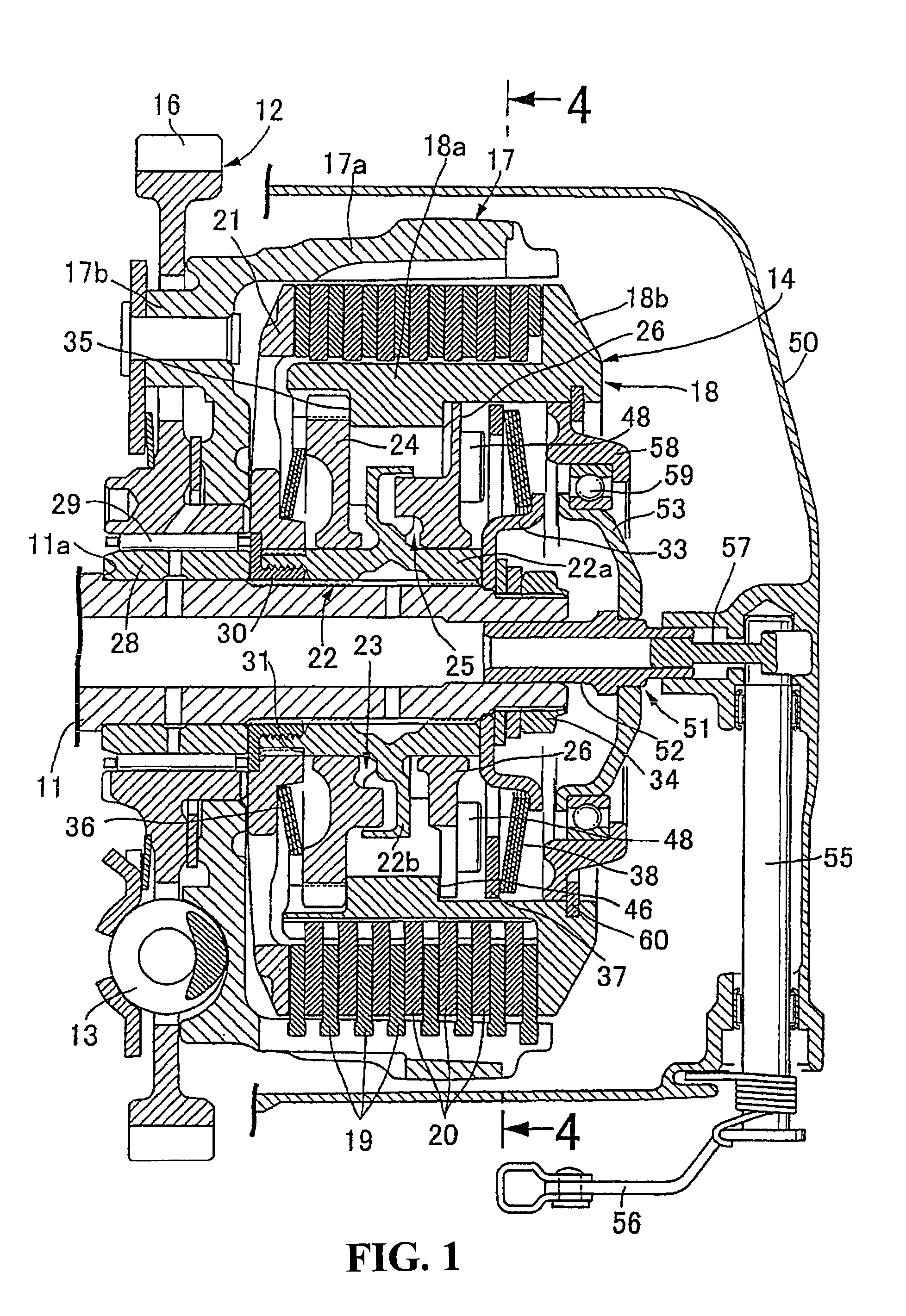 Multiple disc clutch