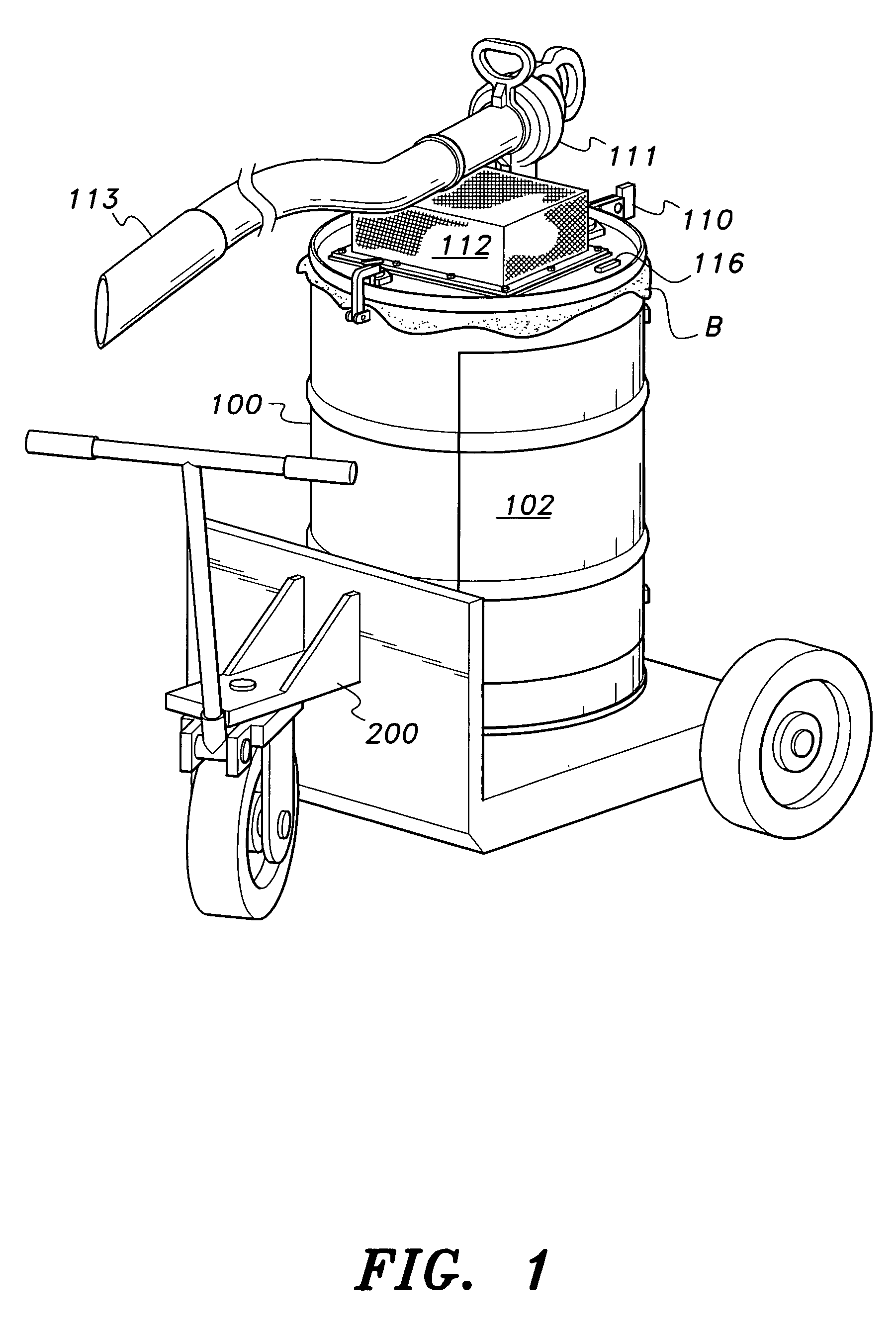 Bagger attachment for leaf blower