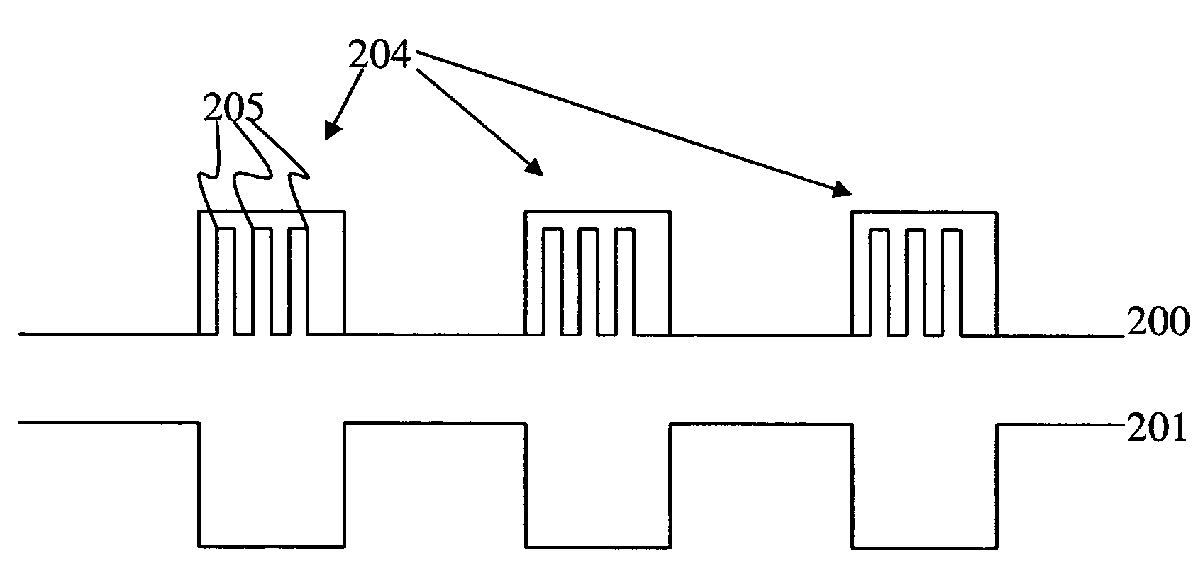 Exposure time selection in a transmission apparatus with a camera
