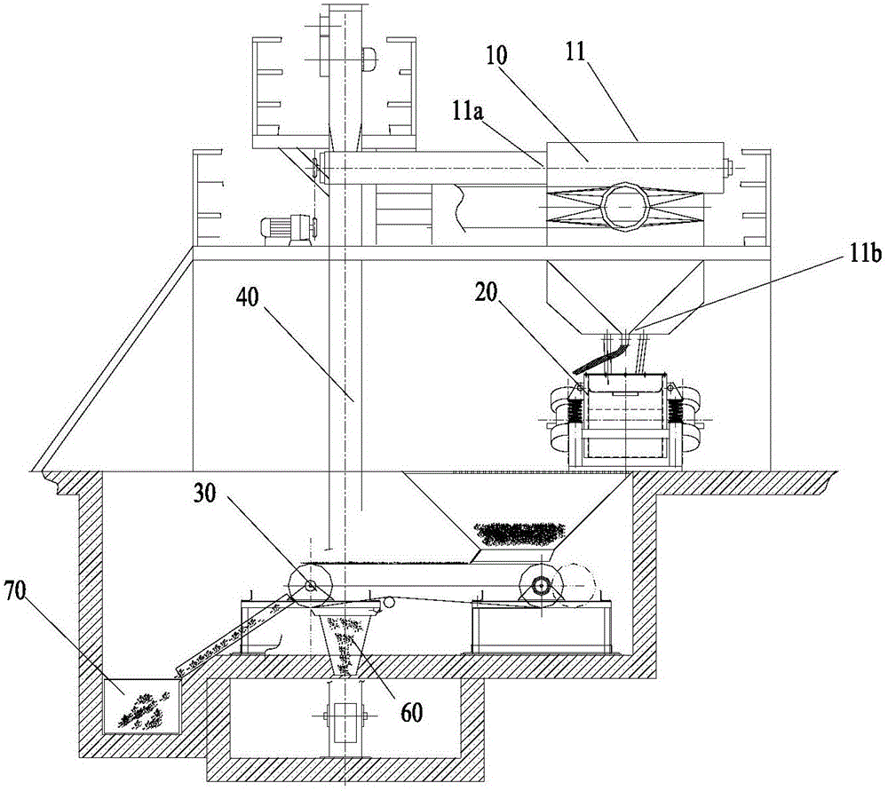 Shot blasting waste recycling system and method