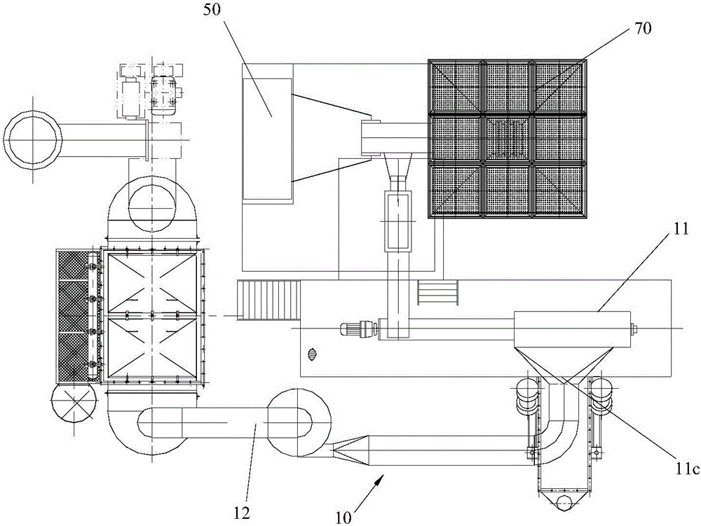 Shot blasting waste recycling system and method