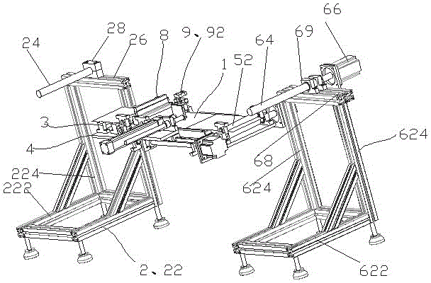 Light leakage detection device for roll-shaped light-shielding material