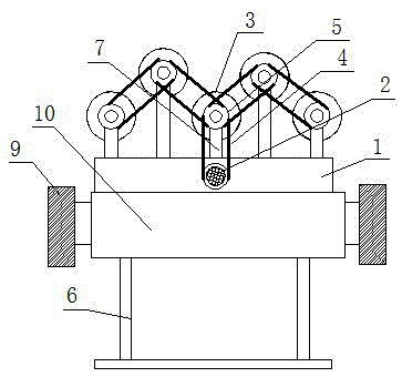 Walking-type mowing machine