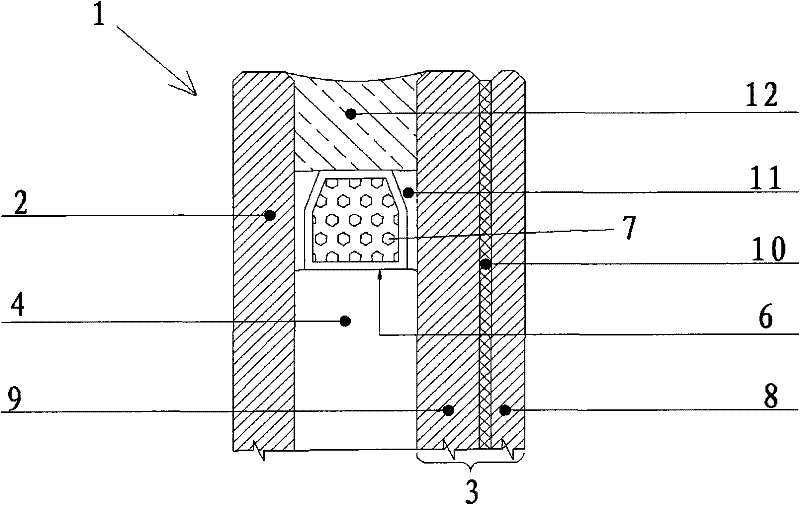 Hollow laminated glass assembly for photovoltaic curtain wall and manufacturing method thereof