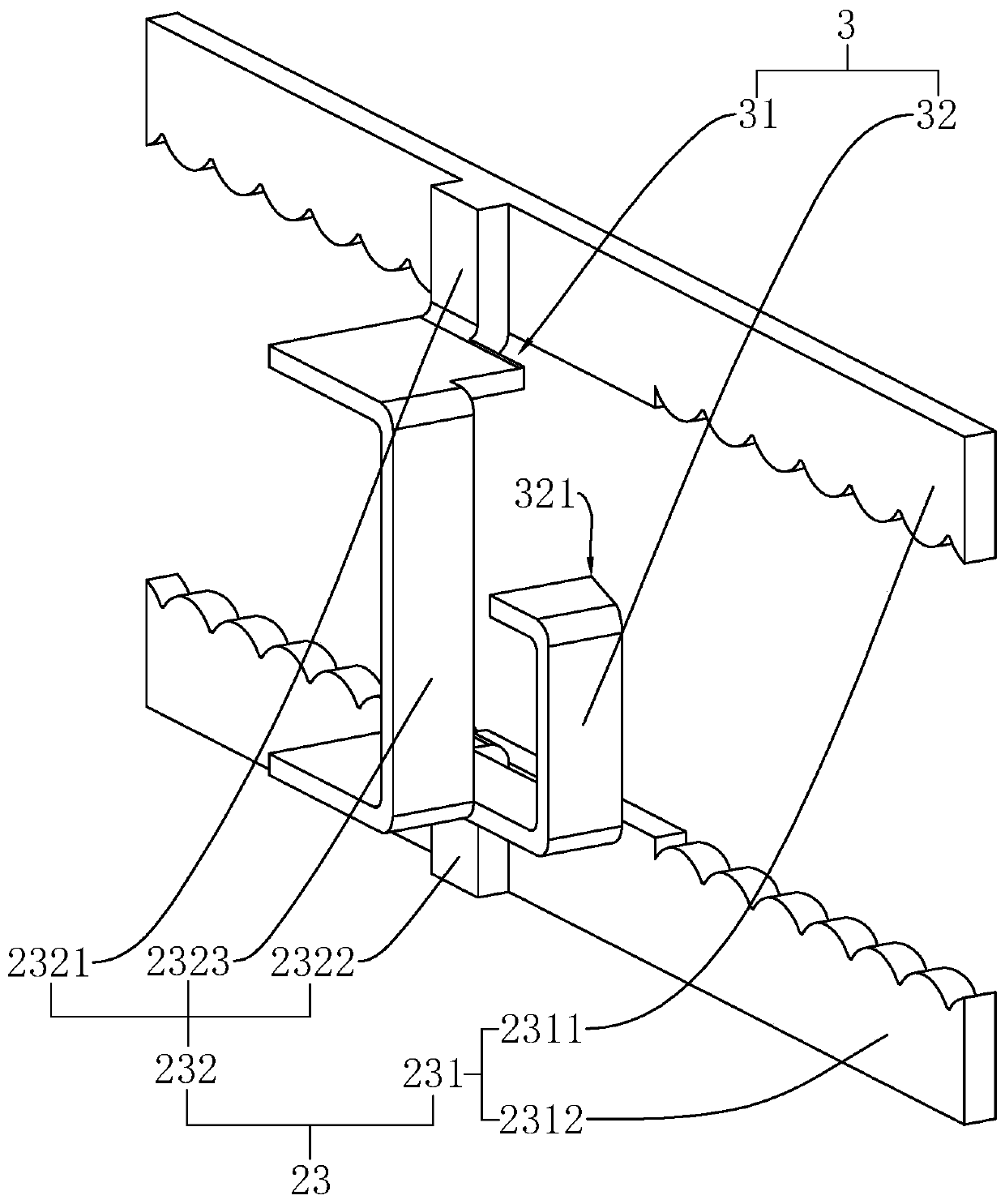 Oxidation hanger for automatic production