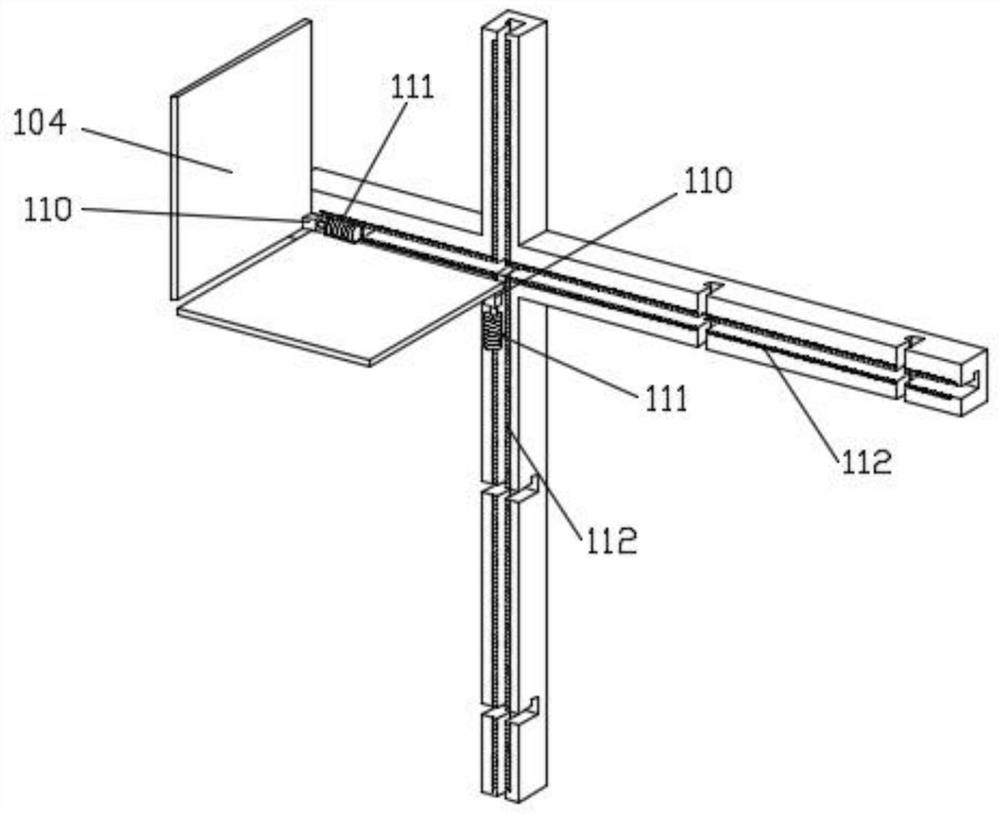 An electronic label shelf with adjustable spacing based on the Internet of Things