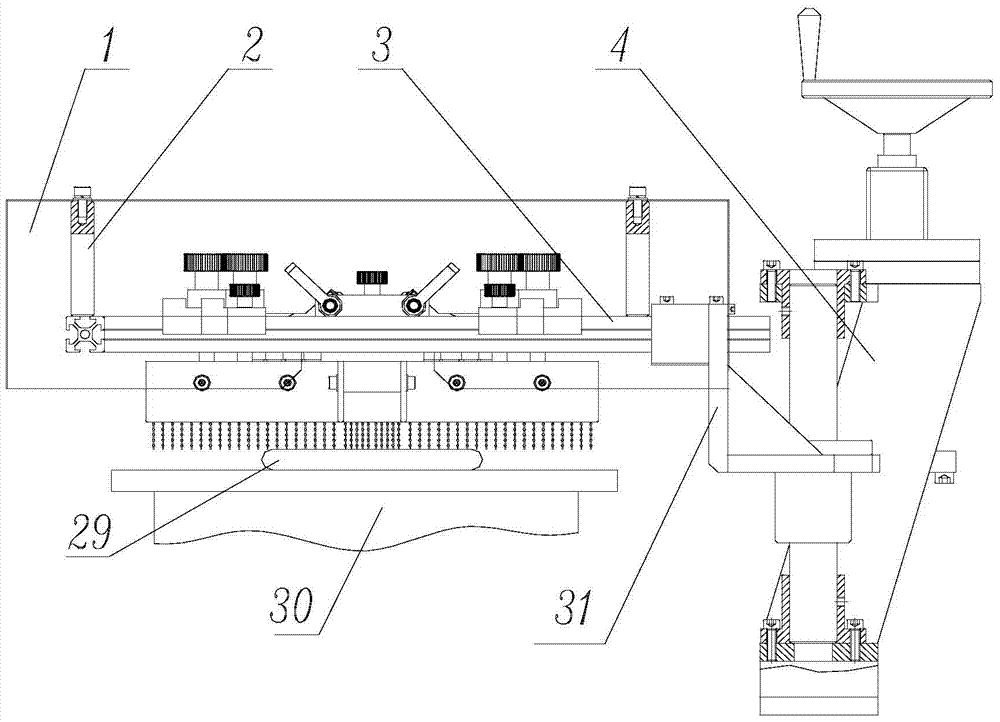 A food packaging detection device