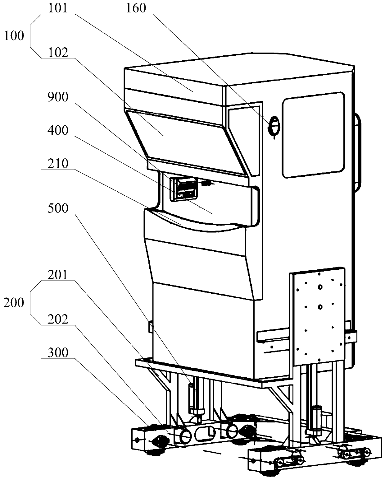 Mobile radiation protection equipment