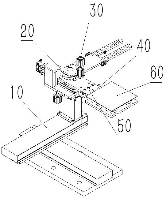 A substrate conveying device for inkjet printing