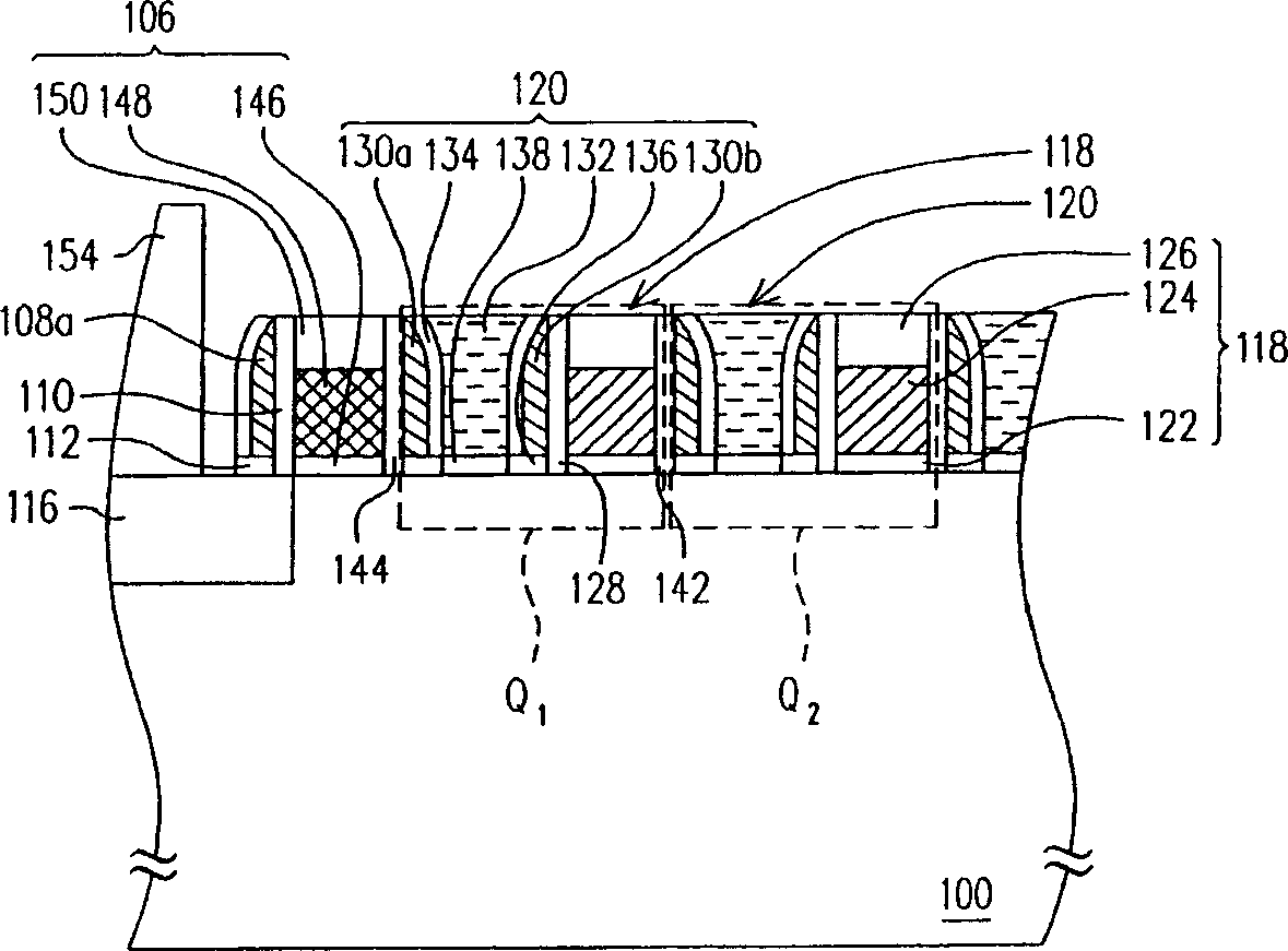 Non-volatile memory, its production and operation