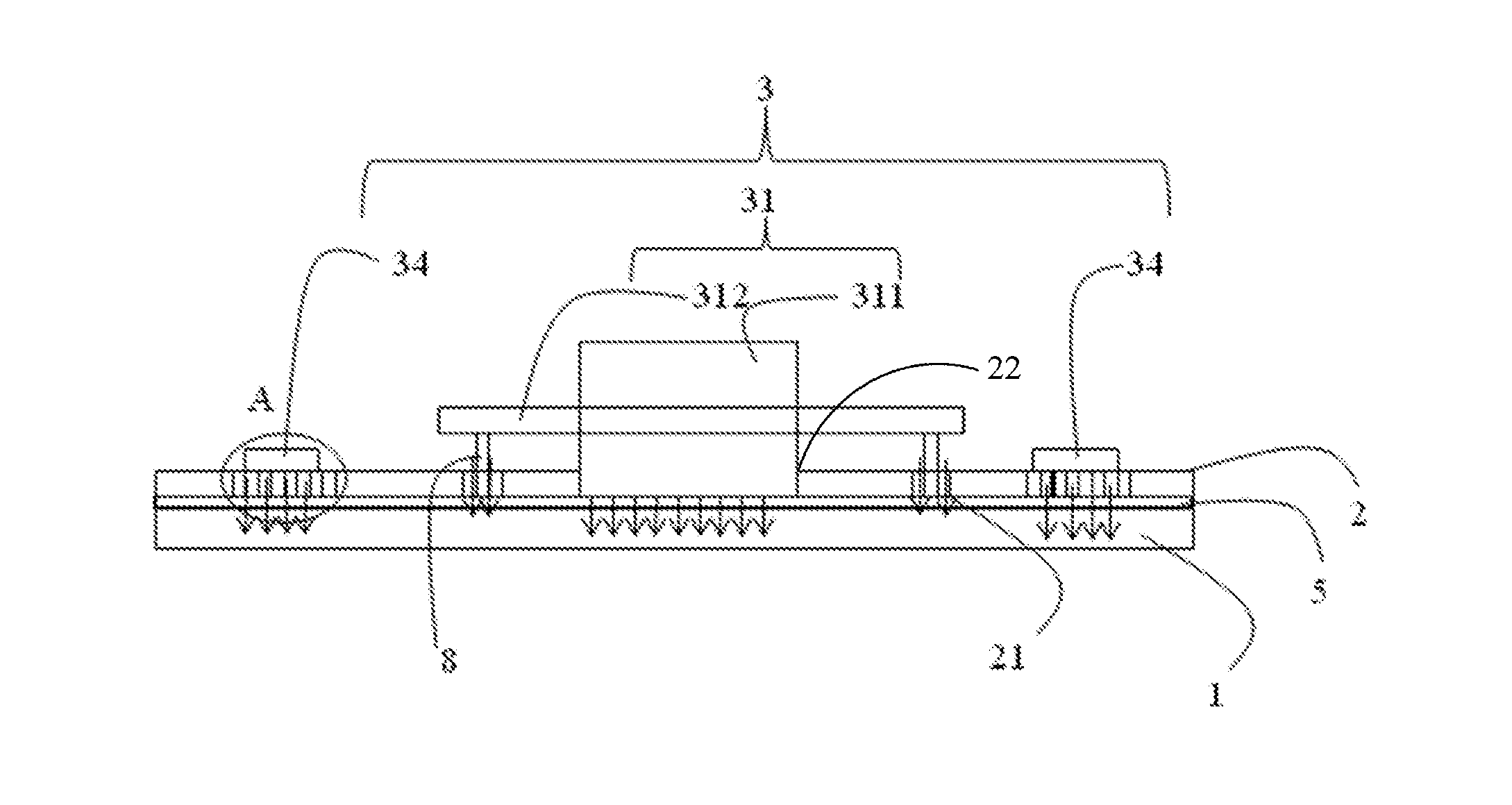 Modular power supply and method for manufacturing the same
