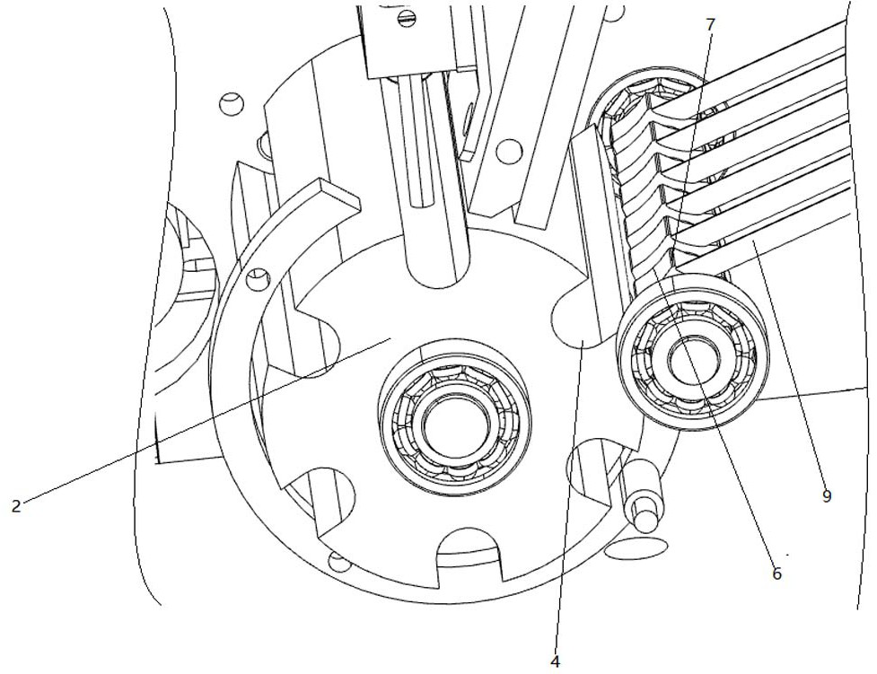 Cigarette filter tip feeding mechanism