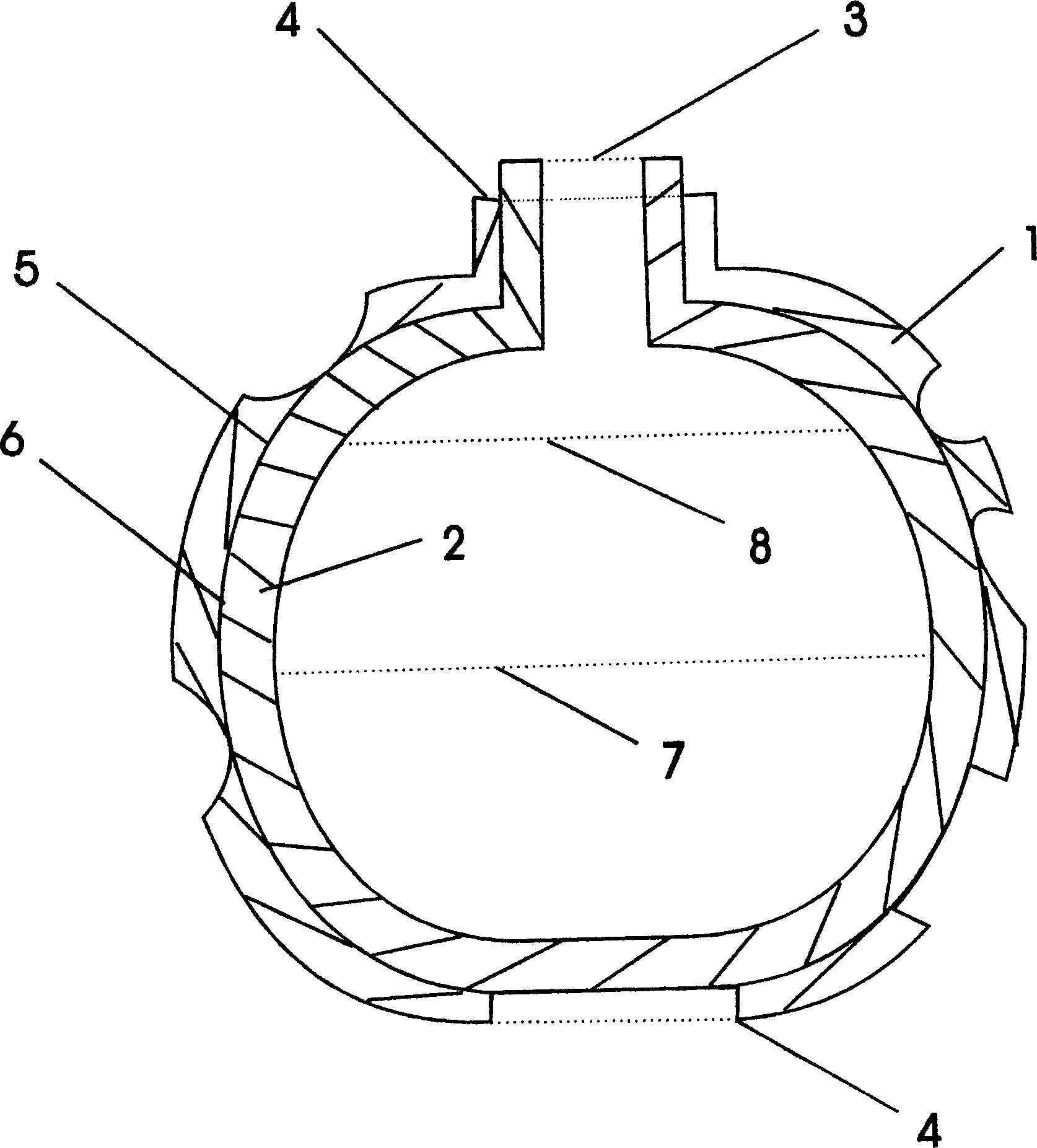Glass container with a hollow-out metal covering having a bottom and glass container with a ring-band shaped metal-covering ornament and their production methods