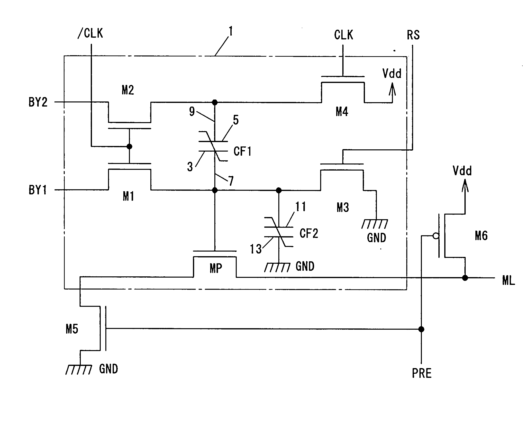 Logical operation circuit and logical operation device