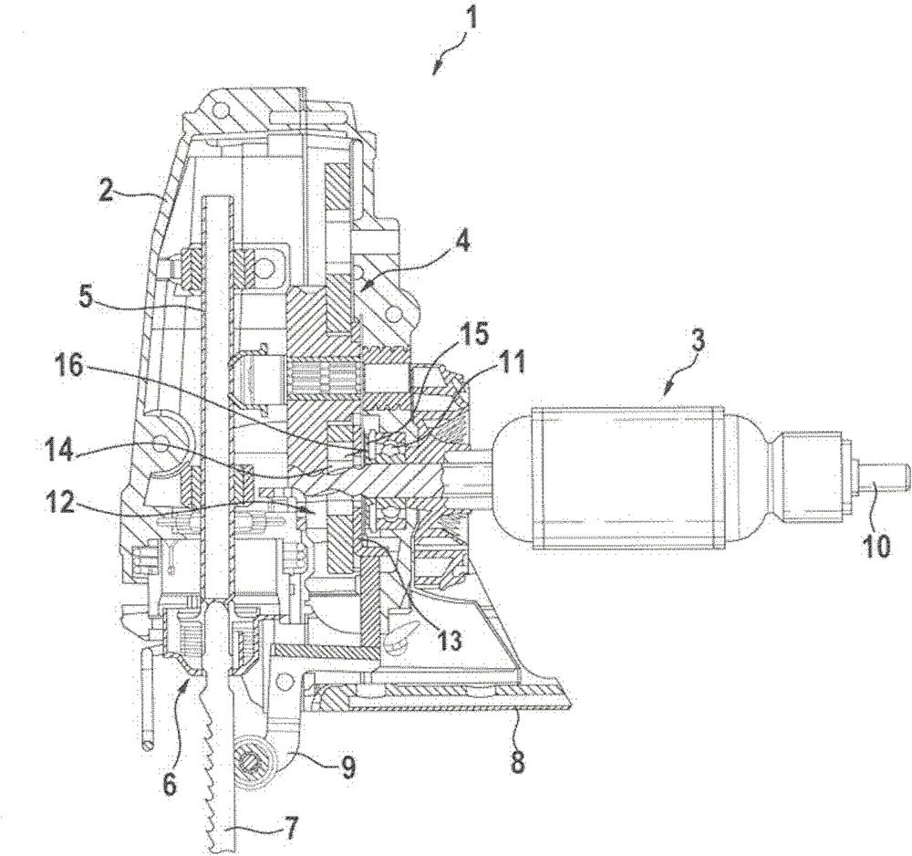 Machine tools, especially hand-held machine tools