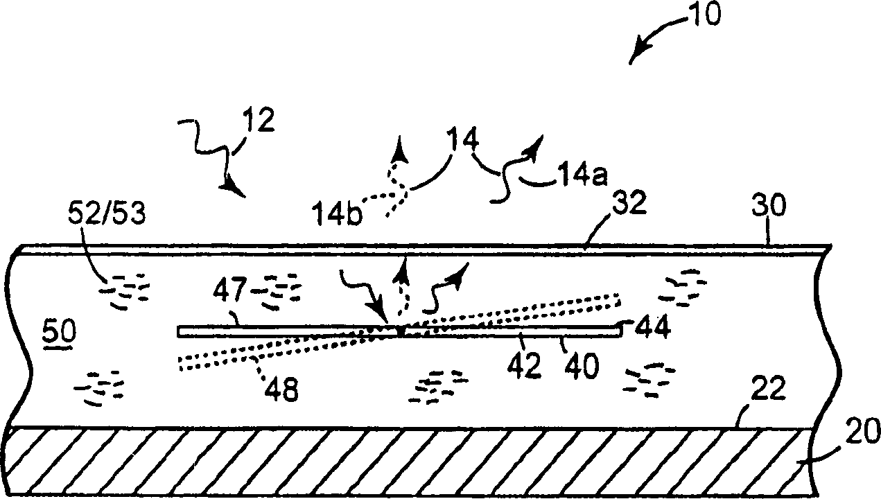 Micromirror device including dielectrophoresis liquid