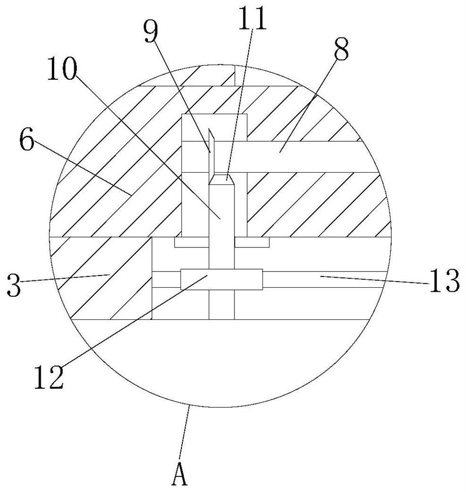 A vertical drilling machine for machining