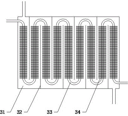 A water heater heat exchange system with flow rate detection and temperature detection