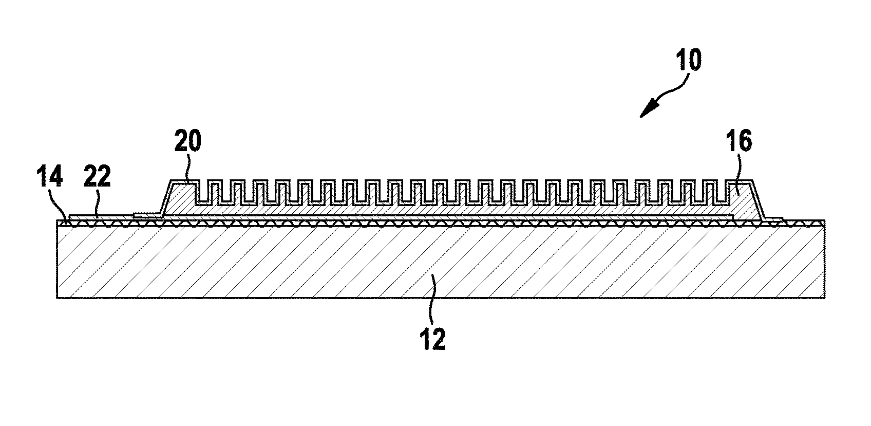 Layer system, energy store, and method for manufacturing an energy store