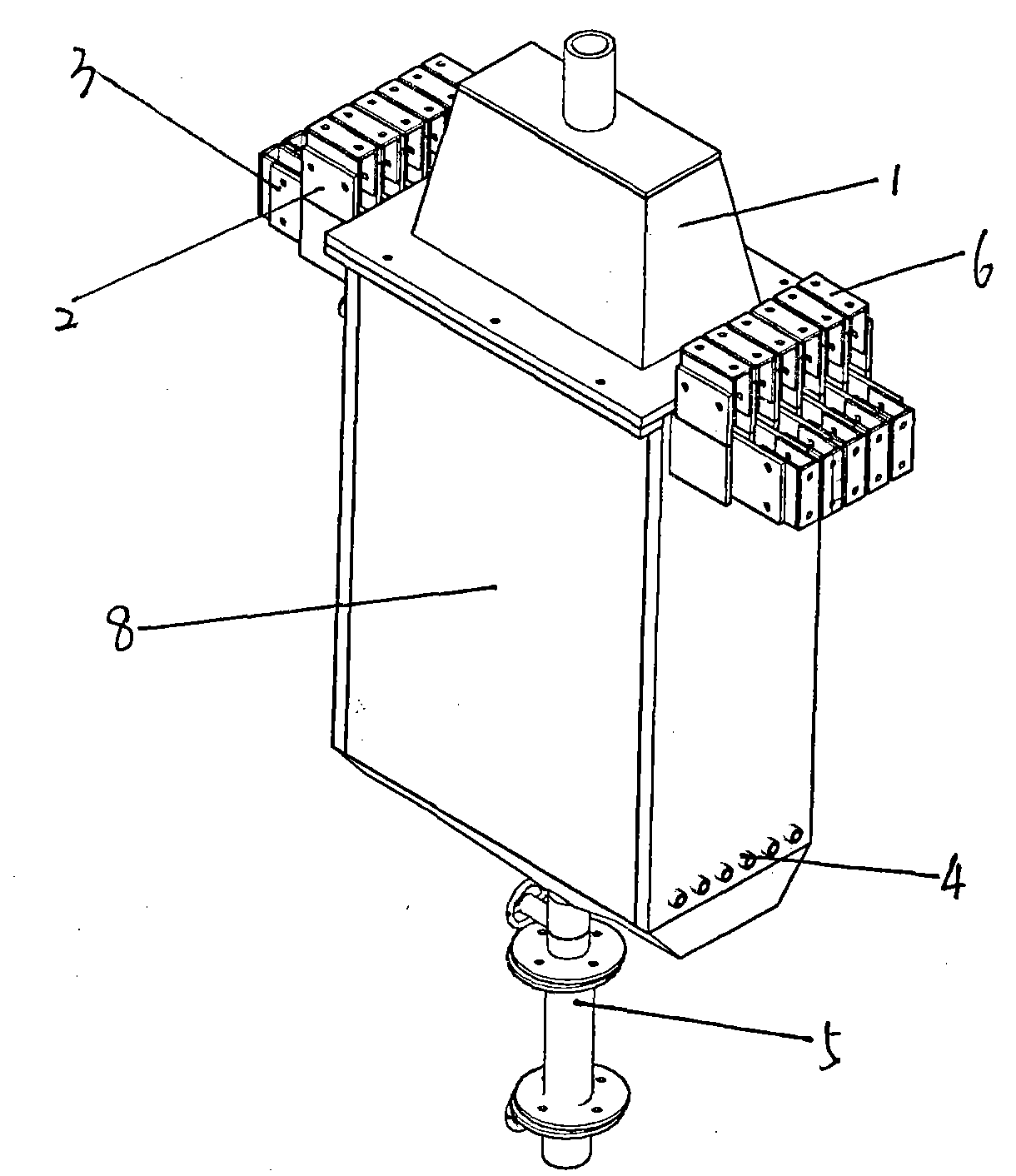 Electrobath capable of being used for continuous electrolysis to synthesize butanedioic acid