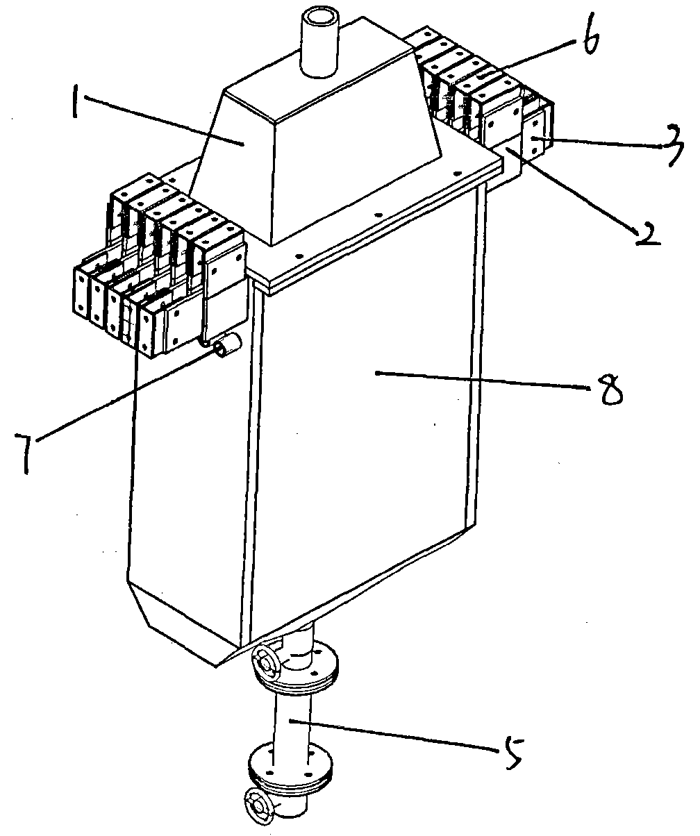 Electrobath capable of being used for continuous electrolysis to synthesize butanedioic acid