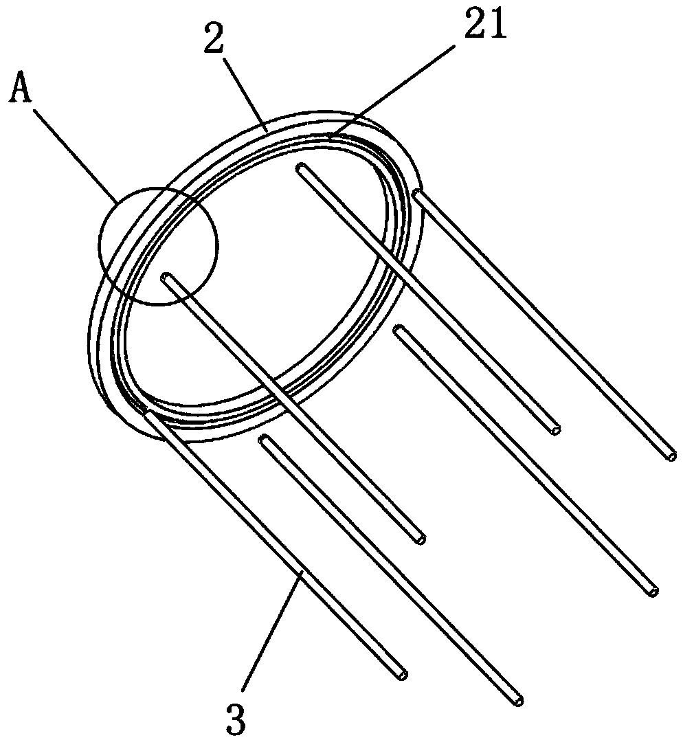 Pipe cutting device and using method of device