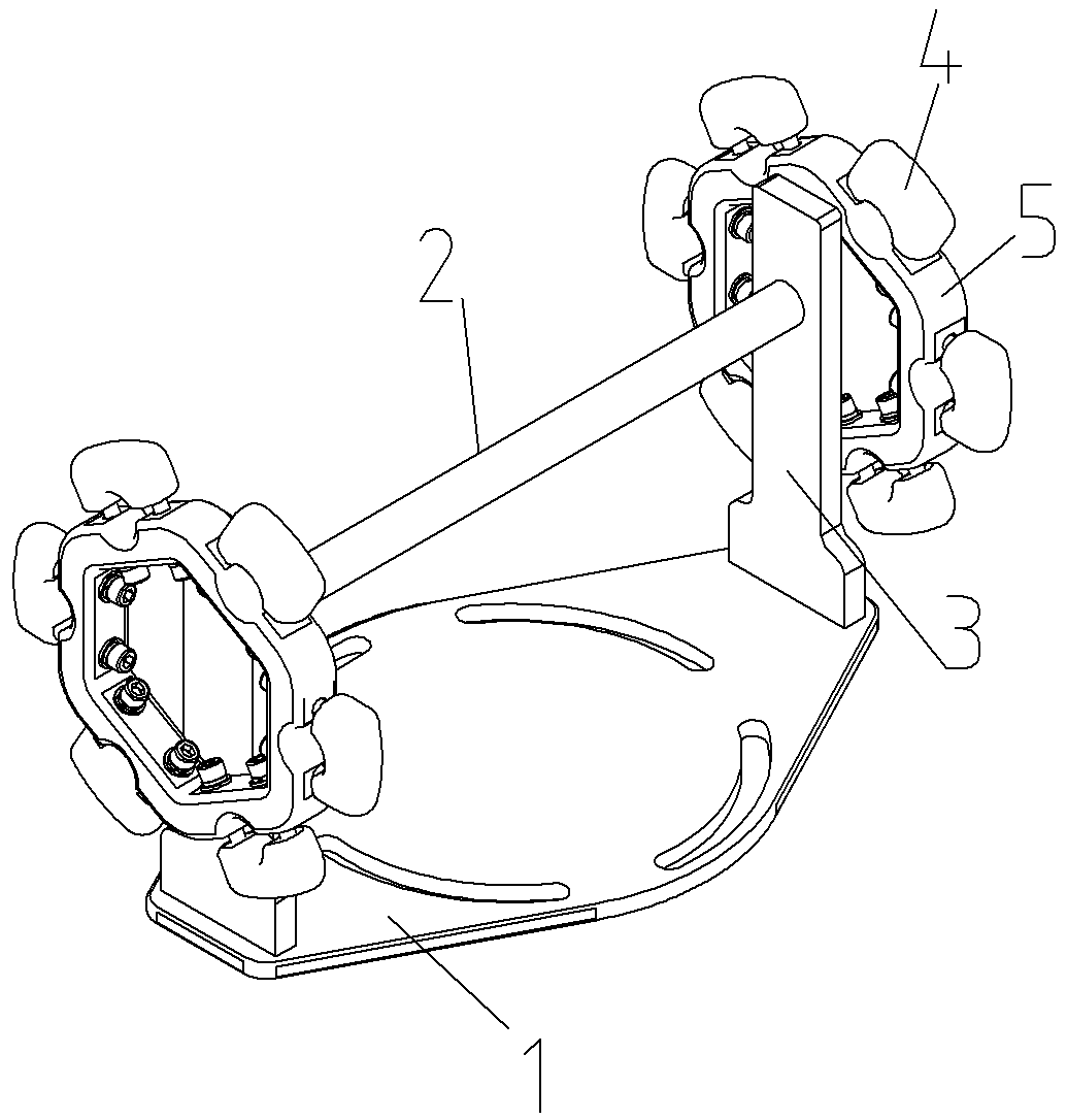 A split wire support fitting