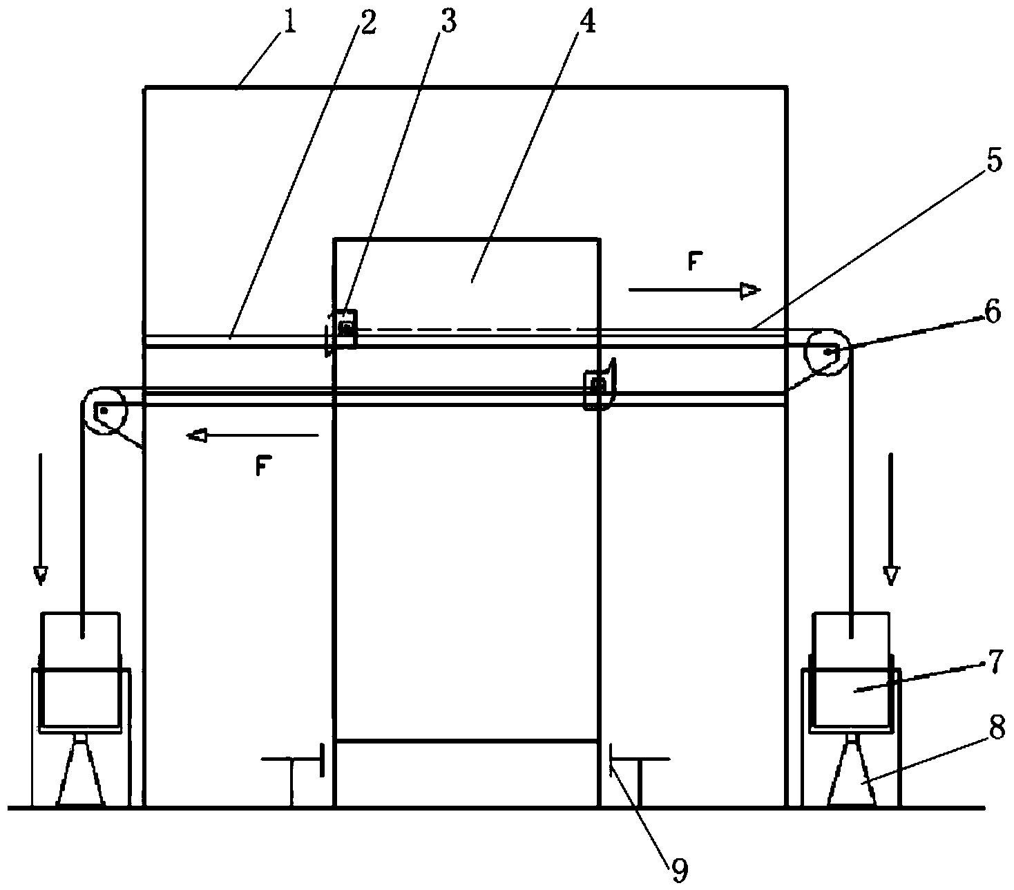 Torsion tester for cable branch box, and test method thereof