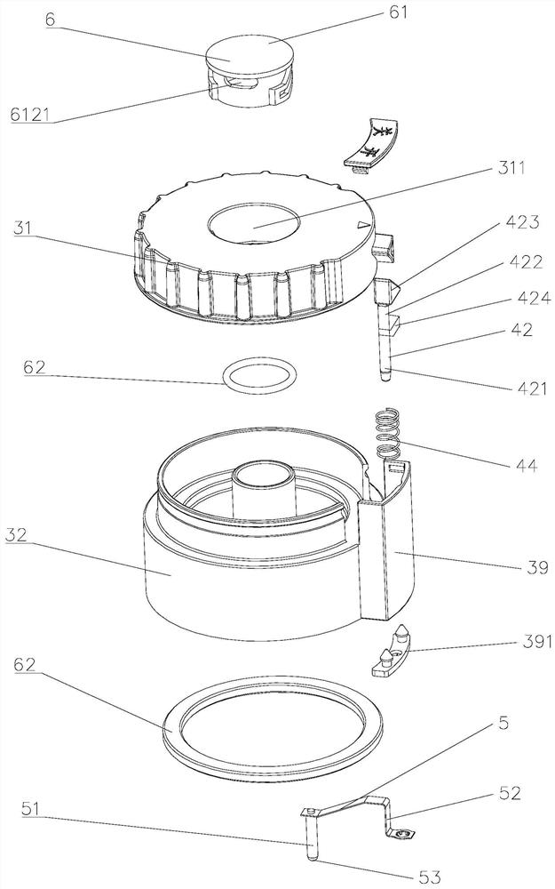 A safe and reliable portable food processor