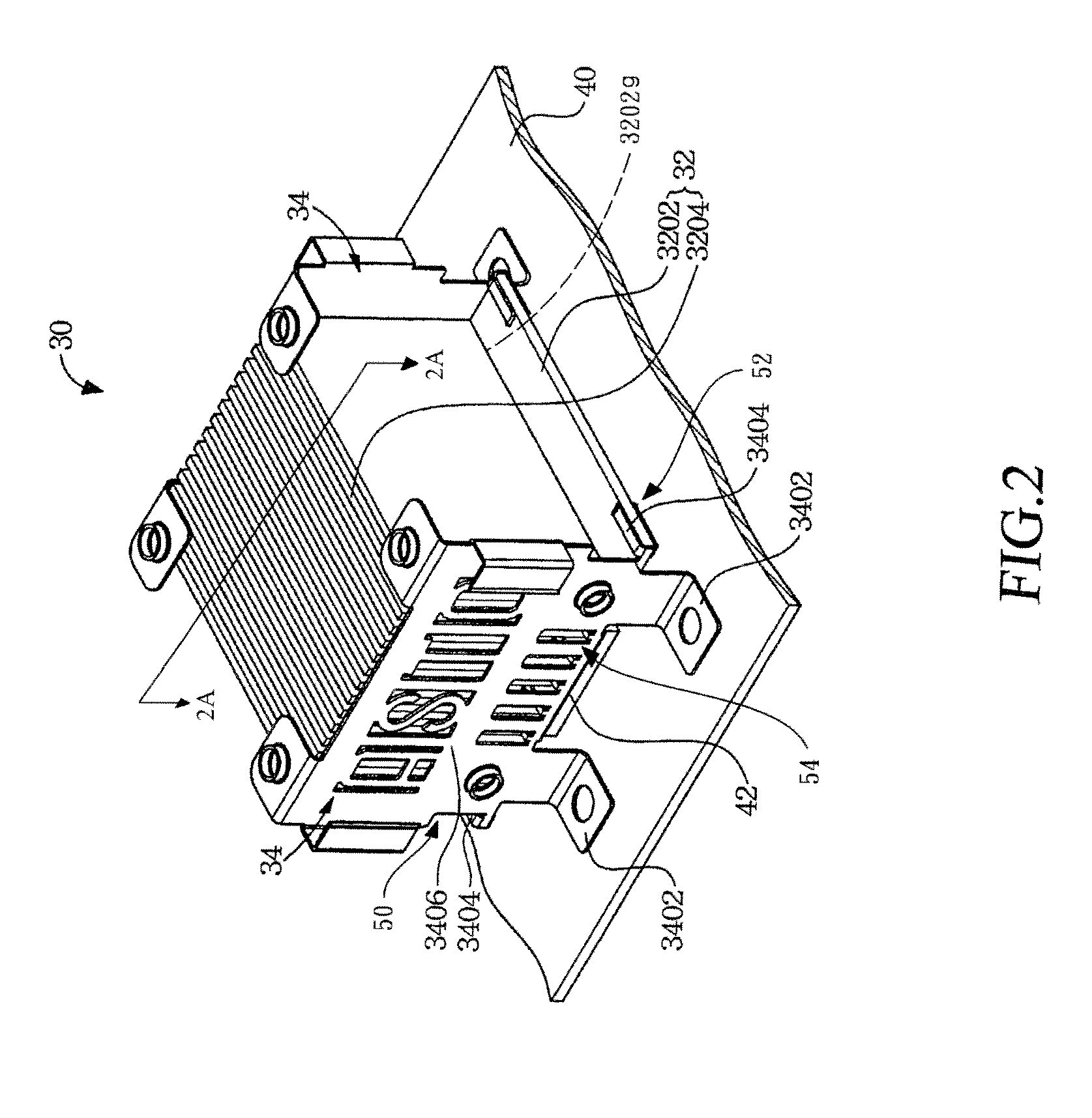 Graphite heat dissipation apparatus and clamping frame for clamping graphite heat dissipation fin module