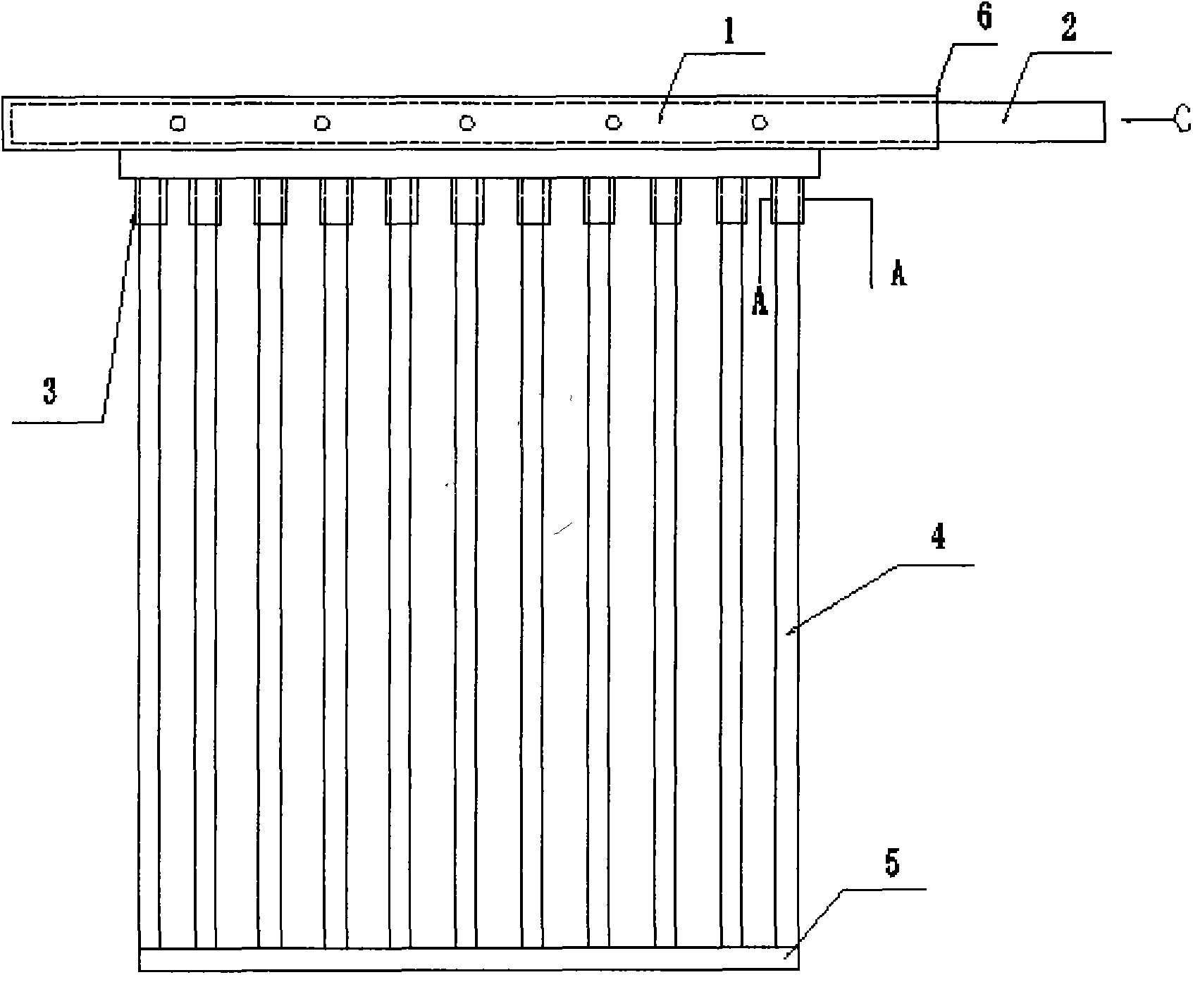 Anode for electrolytic manganese