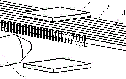 A kind of winding forming carbon nanotube reinforced composite material forming method