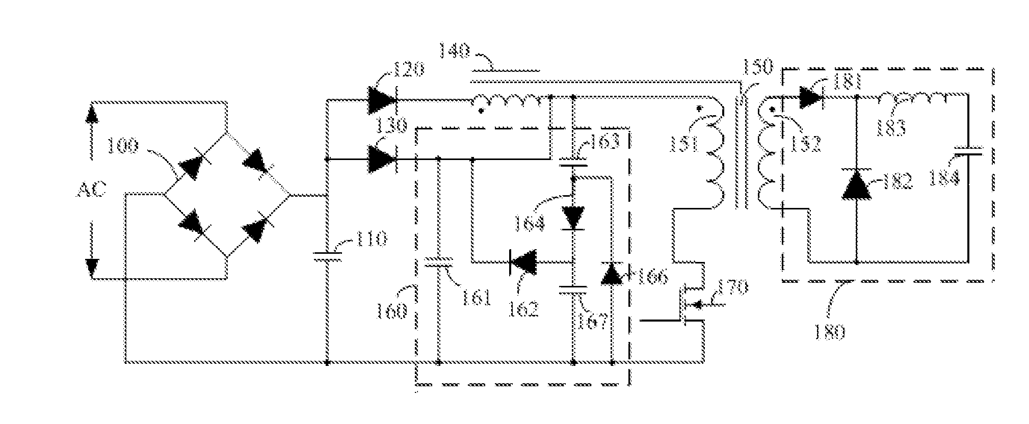 Power factor correction power supply