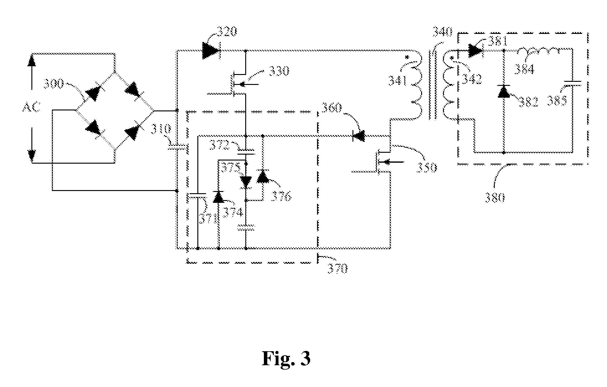 Power factor correction power supply